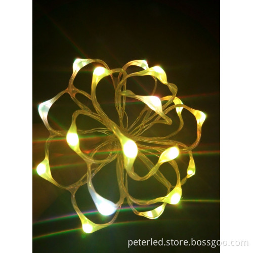 New designed LED battery operated string light for holiday decoration